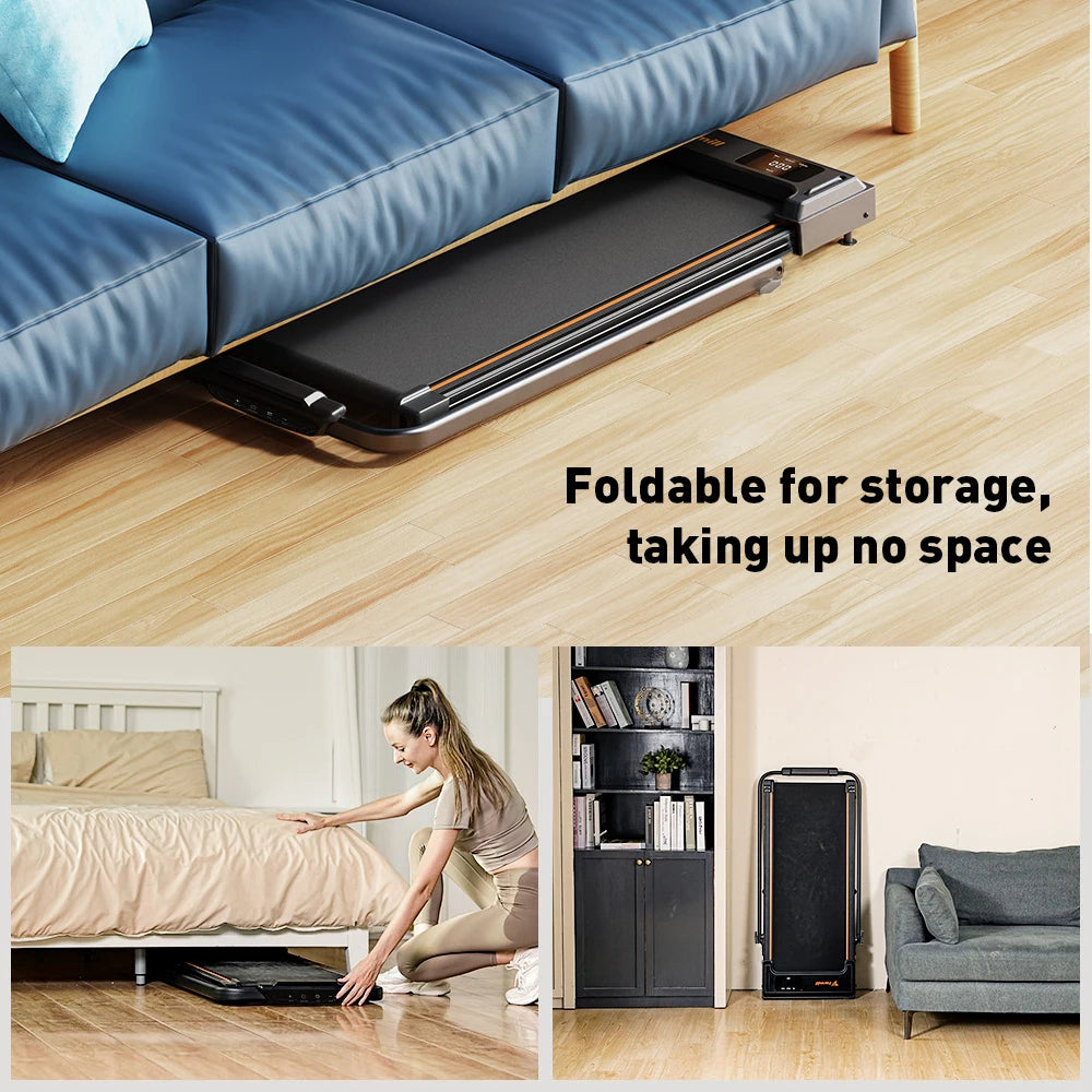 Formill FT51 2 in 1 Treadmill,Max Speed 1-10km/h Electric Treadmill,Installation Free,Treadmill Running Jogging Machine for Home