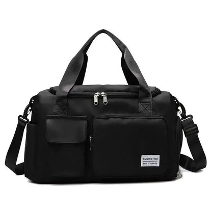 Travel Bag Large Capacity Weekender Carry On Duffle Bags with Shoe Compartment Sports Fitness Bags for Women Shoulder Bag