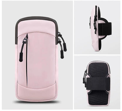 Running Armband Bag Phone Case Universal Sports Armband Arm Pouch Phone Holder Mobile Waterproof Wrist Band