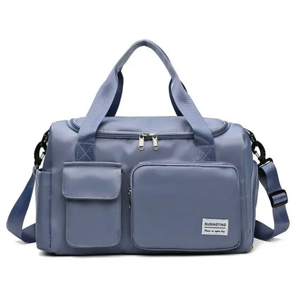 Travel Bag Large Capacity Weekender Carry On Duffle Bags with Shoe Compartment Sports Fitness Bags for Women Shoulder Bag