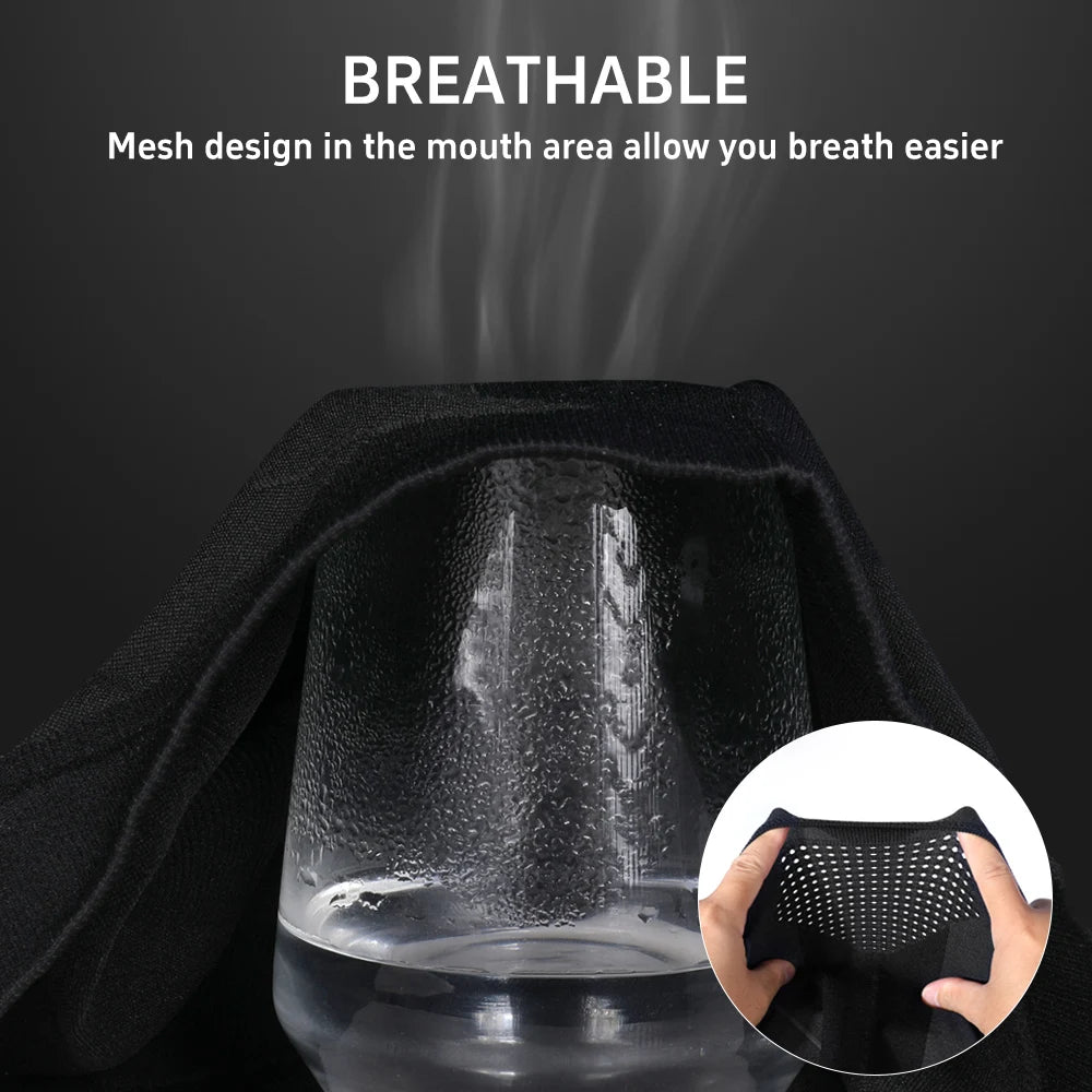 Breathable Balaclava Ski Full Face Mask Neck Cover Windproof Elastic Hood Cap Sports Outdoor Cycling Hiking Camping Hunting Bike