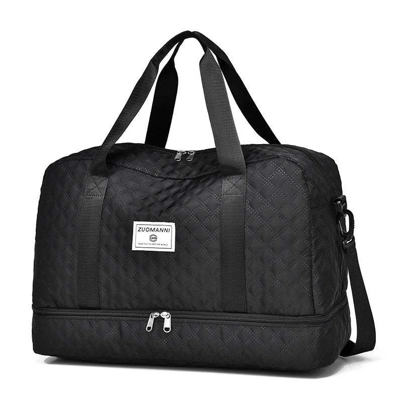 a large capacity, simple and lightweight portable travel bag, perfect for storing travel, clothing, daily necessities, and lugg